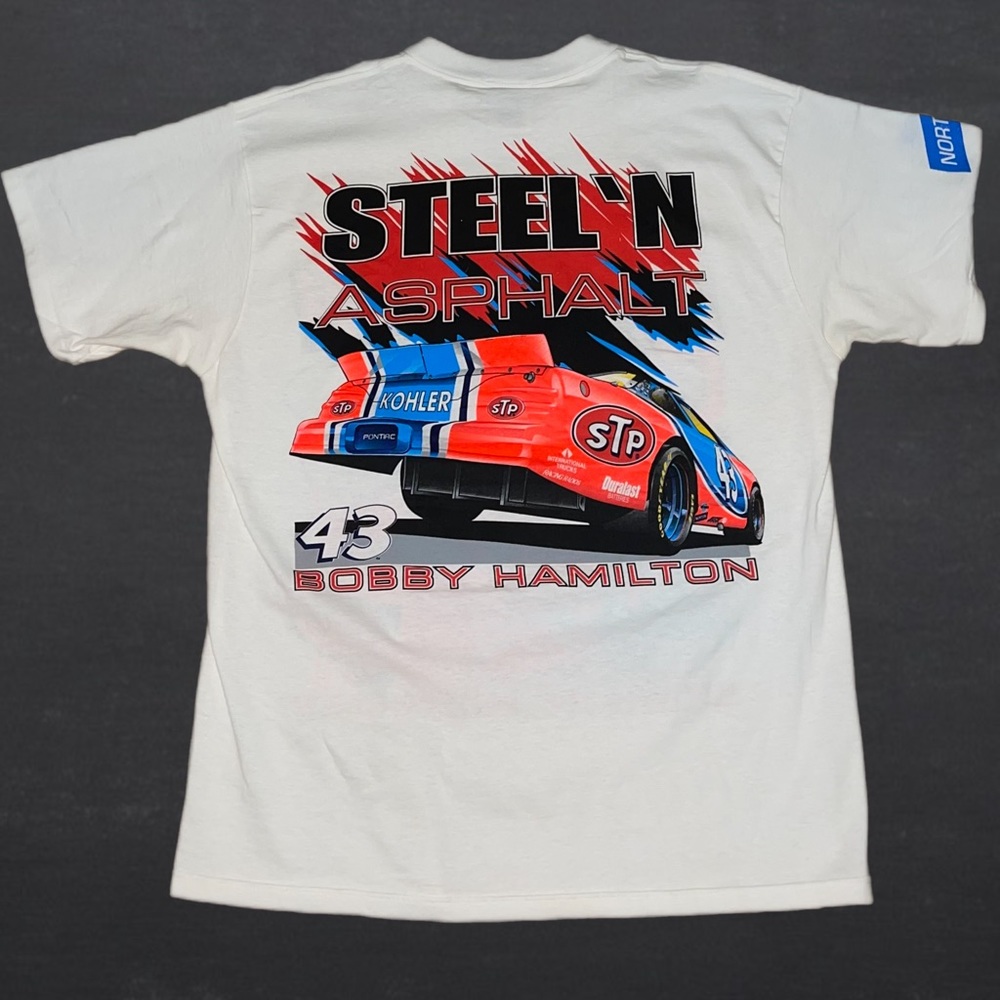NASCAR Bobby Hamilton vintage T shirt size XL
